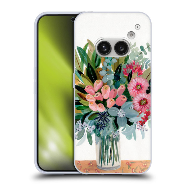 Suzanne Allard Floral Graphics Magnolia Surrender Soft Gel Case for Nothing Phone (2a)