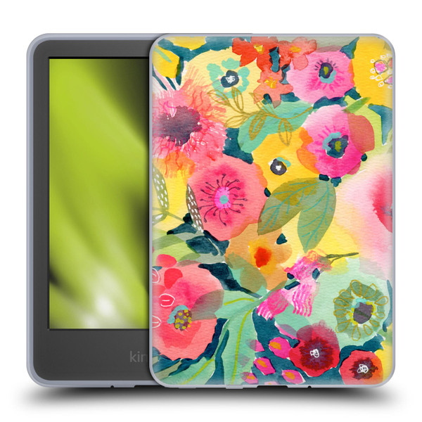 Suzanne Allard Floral Graphics Delightful Soft Gel Case for Amazon Kindle 11th Gen 6in 2022