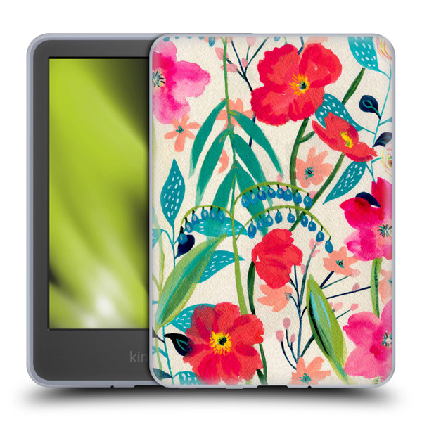 Suzanne Allard Floral Graphics Garden Party Soft Gel Case for Amazon Kindle 11th Gen 6in 2022