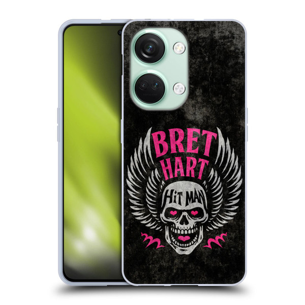 WWE Bret Hart Hitman Skull Soft Gel Case for OnePlus Nord 3 5G