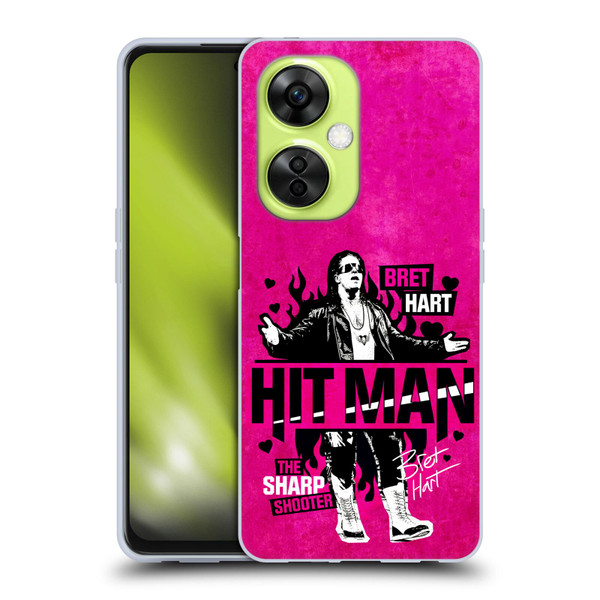 WWE Bret Hart Hitman Soft Gel Case for OnePlus Nord CE 3 Lite 5G