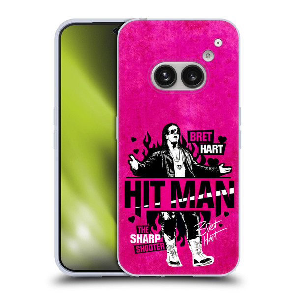 WWE Bret Hart Hitman Soft Gel Case for Nothing Phone (2a)