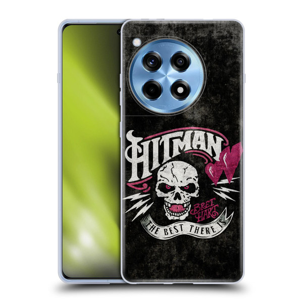 WWE Bret Hart Hitman Logo Soft Gel Case for OnePlus 12R