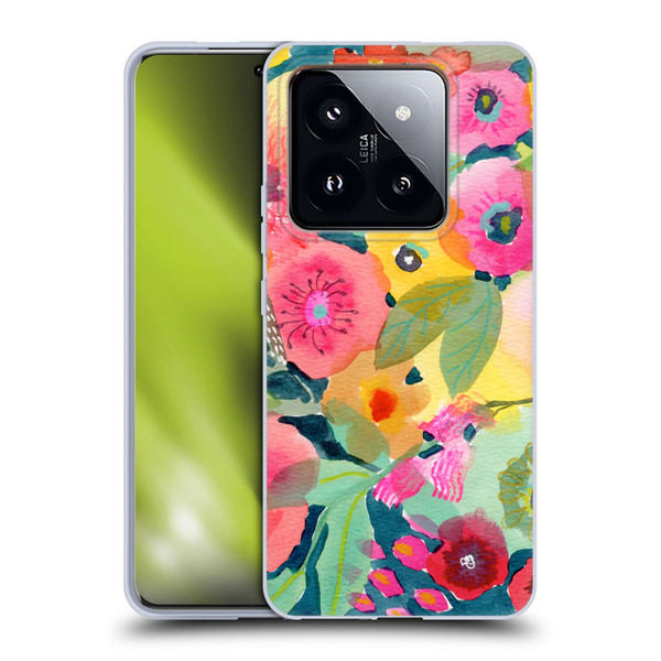 Suzanne Allard Floral Graphics Delightful Soft Gel Case for Xiaomi 14 Pro