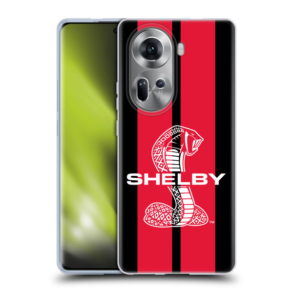 Shelby Car Graphics Red Soft Gel Case for OPPO Reno11