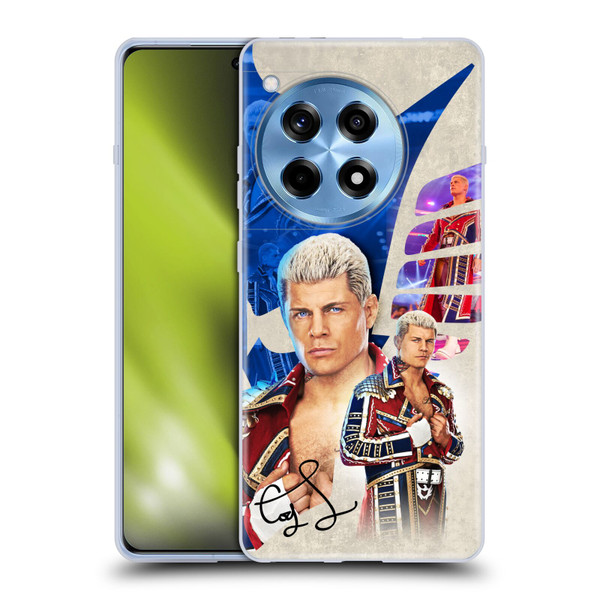 WWE Cody Rhodes Superstar Graphics Soft Gel Case for OnePlus 12R
