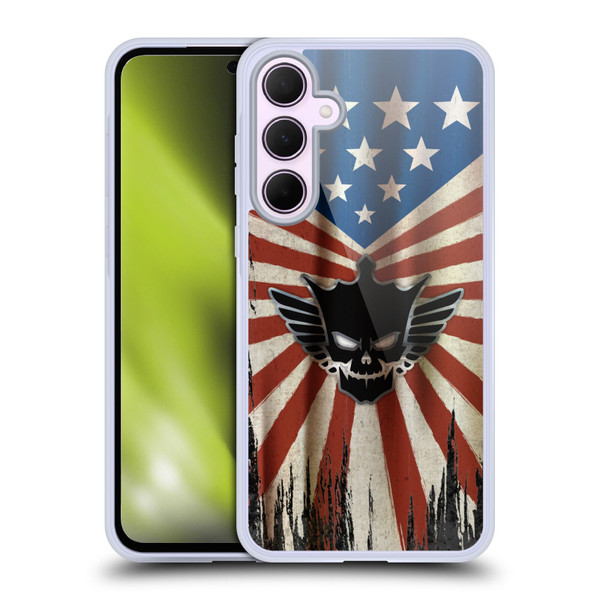 WWE Cody Rhodes Distressed Flag Soft Gel Case for Samsung Galaxy A35 5G
