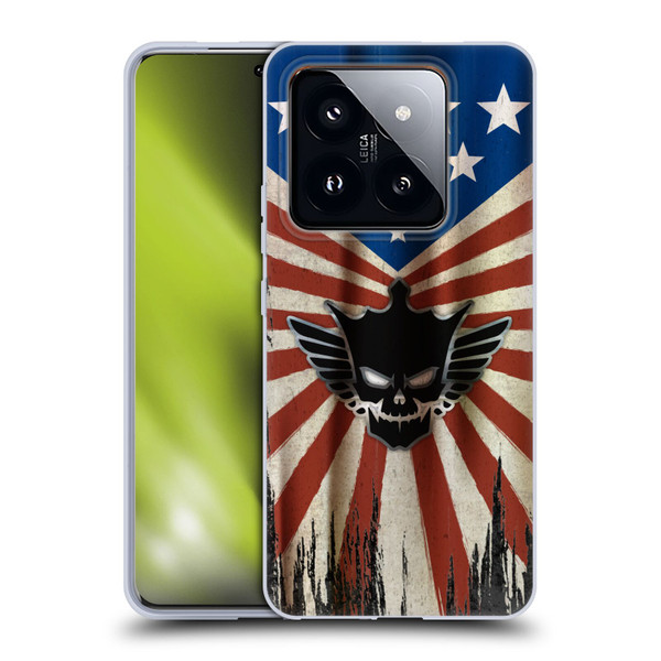WWE Cody Rhodes Distressed Flag Soft Gel Case for Xiaomi 14 Pro