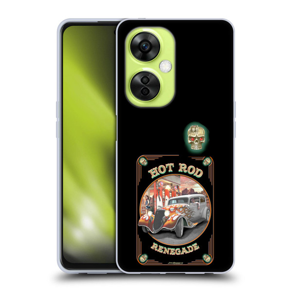 Larry Grossman Retro Collection Hot Rod Renegade Soft Gel Case for OnePlus Nord CE 3 Lite 5G