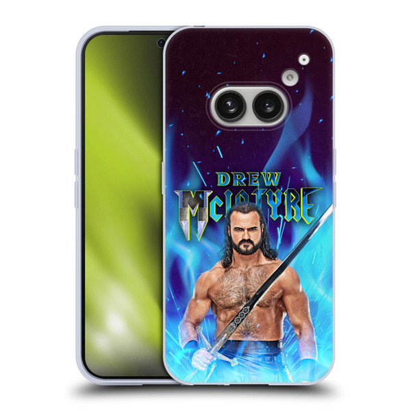 WWE Drew McIntyre Scottish Warrior Soft Gel Case for Nothing Phone (2a)