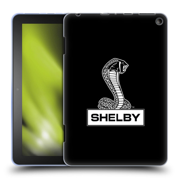 Shelby Logos Plain Soft Gel Case for Amazon Fire HD 8/Fire HD 8 Plus 2020