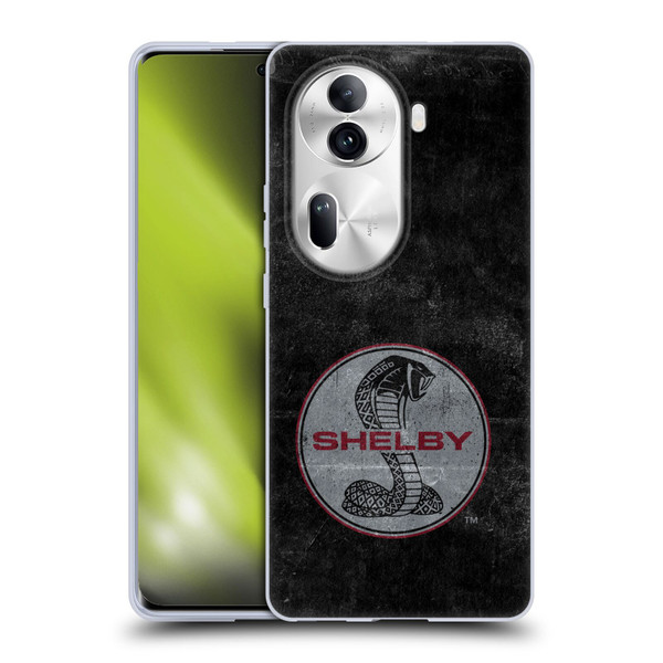 Shelby Logos Distressed Black Soft Gel Case for OPPO Reno11 Pro