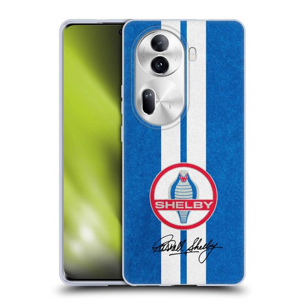 Shelby Logos Distressed Blue Soft Gel Case for OPPO Reno11 Pro