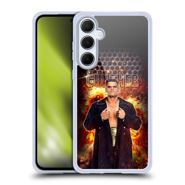 WWE Gunther Portrait Soft Gel Case for Samsung Galaxy A55 5G