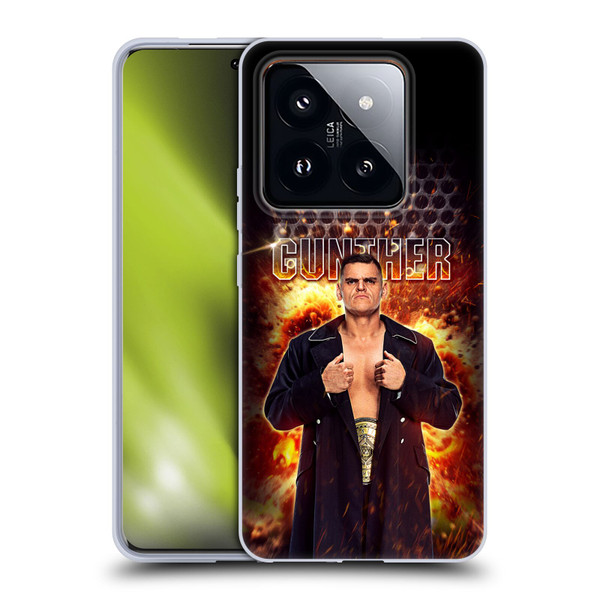 WWE Gunther Portrait Soft Gel Case for Xiaomi 14 Pro
