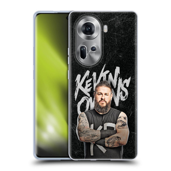 WWE Kevin Owens Portrait Soft Gel Case for OPPO Reno11