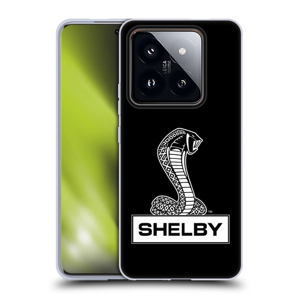 Shelby Logos Plain Soft Gel Case for Xiaomi 14 Pro