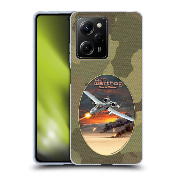 Larry Grossman Retro Collection A-10 Warthog Soft Gel Case for Xiaomi Redmi Note 12 Pro 5G