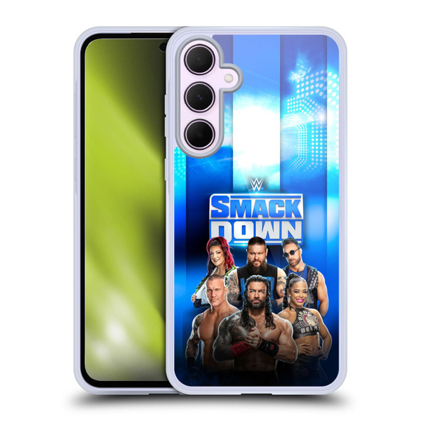 WWE Pay-Per-View Superstars 2024 Smackdown! Soft Gel Case for Samsung Galaxy A35 5G