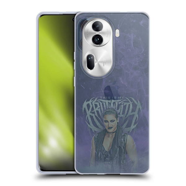 WWE Rhea Ripley This Is My Brutality Soft Gel Case for OPPO Reno11 Pro