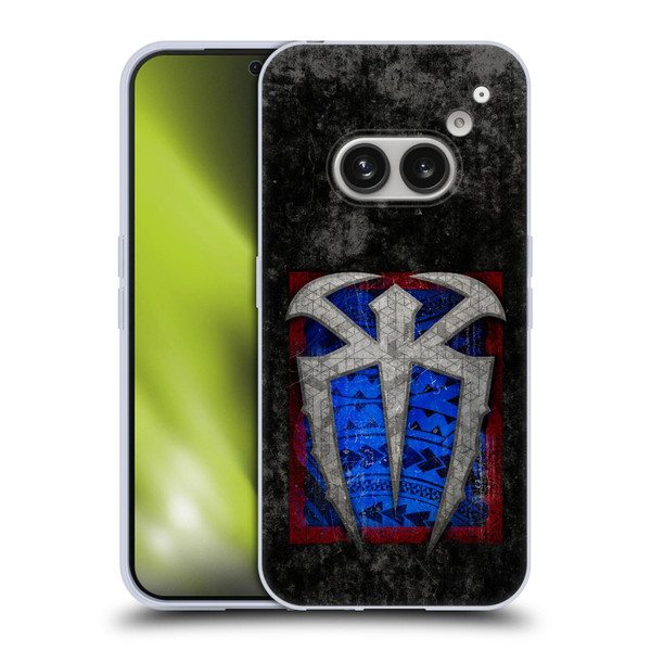 WWE Roman Reigns Distressed Logo Soft Gel Case for Nothing Phone (2a)