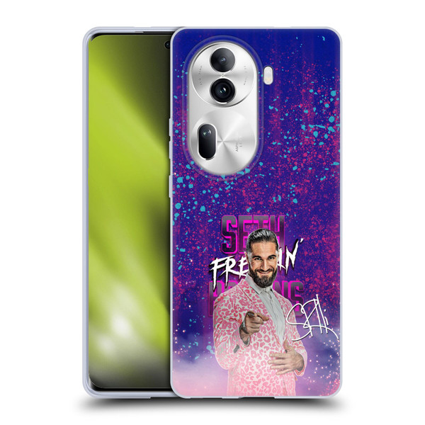 WWE Seth Rollins Seth Freakin' Rollins Soft Gel Case for OPPO Reno11 Pro