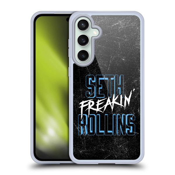WWE Seth Rollins Logotype Soft Gel Case for Samsung Galaxy S23 FE 5G