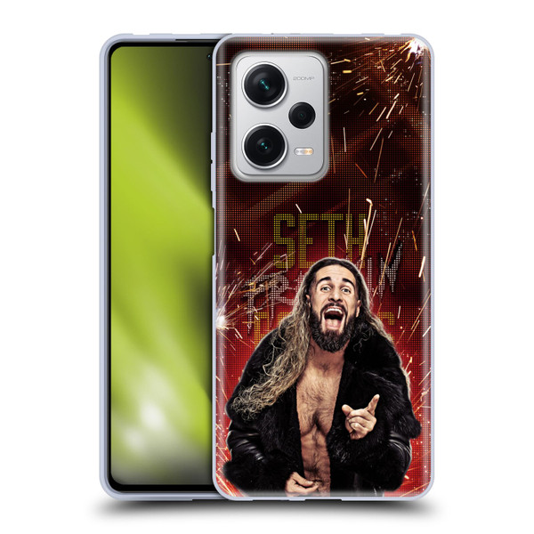 WWE Seth Rollins LED Soft Gel Case for Xiaomi Redmi Note 12 Pro+ 5G