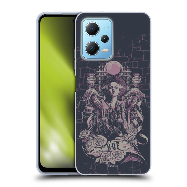 Universal Monsters The Bride Of Frankenstein B.O.F Soft Gel Case for Xiaomi Redmi Note 12 5G