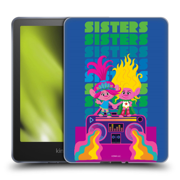 Trolls 3: Band Together Art Sisters Soft Gel Case for Amazon Kindle Paperwhite 5 (2021)