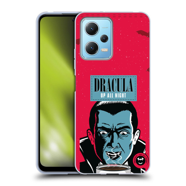 Universal Monsters Dracula Up All Night Soft Gel Case for Xiaomi Redmi Note 12 5G