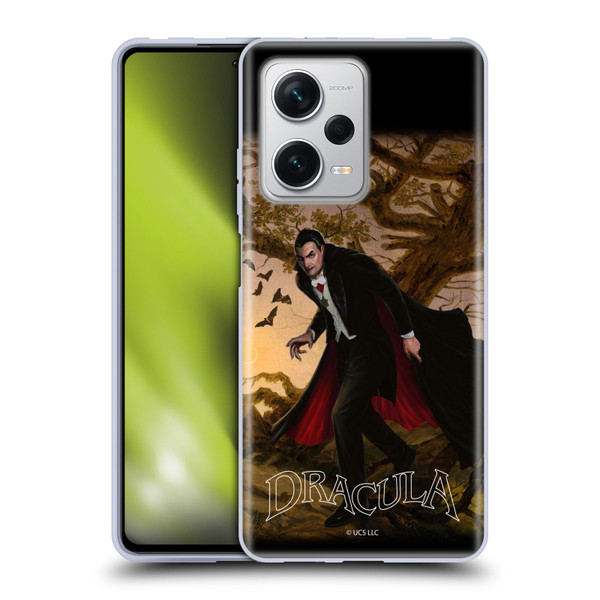 Universal Monsters Dracula Portrait Soft Gel Case for Xiaomi Redmi Note 12 Pro+ 5G