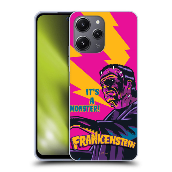 Universal Monsters Frankenstein It's A Monster Soft Gel Case for Xiaomi Redmi 12