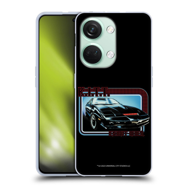 Knight Rider Core Graphics Kitt Car Soft Gel Case for OnePlus Nord 3 5G