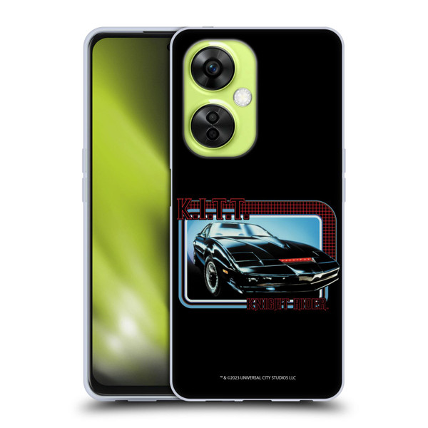 Knight Rider Core Graphics Kitt Car Soft Gel Case for OnePlus Nord CE 3 Lite 5G