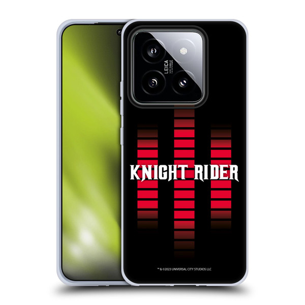 Knight Rider Core Graphics Control Panel Logo Soft Gel Case for Xiaomi 14