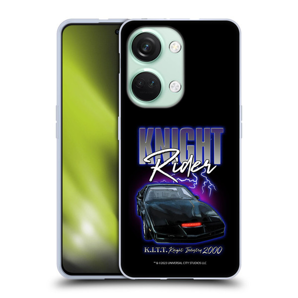 Knight Rider Graphics Kitt 2000 Soft Gel Case for OnePlus Nord 3 5G