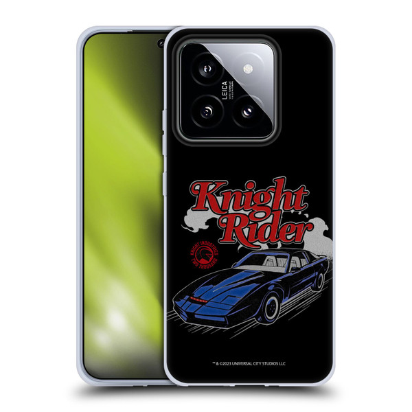 Knight Rider Graphics Kitt Retro Soft Gel Case for Xiaomi 14