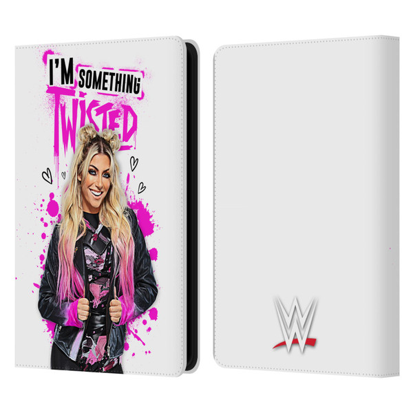 WWE Alexa Bliss Something Twisted Leather Book Wallet Case Cover For Amazon Kindle Paperwhite 5 (2021)