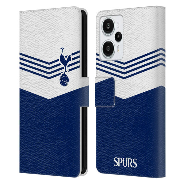 Tottenham Hotspur F.C. Badge 1978 Stripes Leather Book Wallet Case Cover For Xiaomi Redmi Note 12T