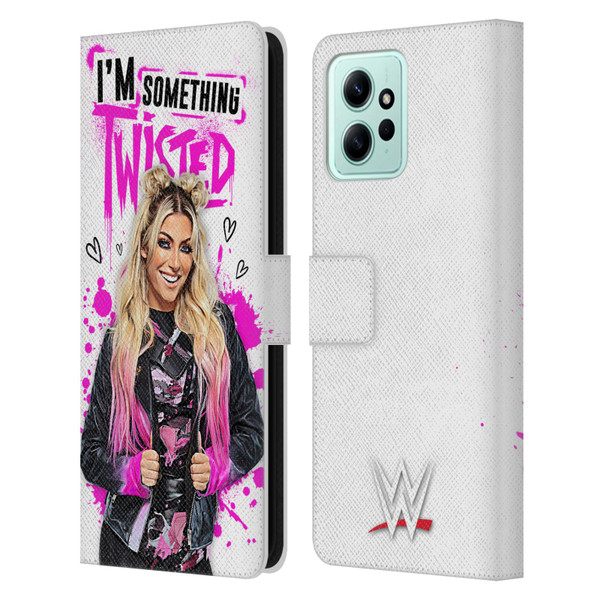 WWE Alexa Bliss Something Twisted Leather Book Wallet Case Cover For Xiaomi Redmi 12
