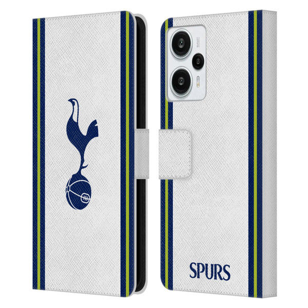 Tottenham Hotspur F.C. 2022/23 Badge Kit Home Leather Book Wallet Case Cover For Xiaomi Redmi Note 12T