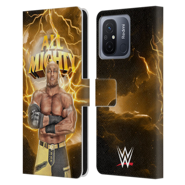 WWE Bobby Lashley Portrait Leather Book Wallet Case Cover For Xiaomi Redmi 12C