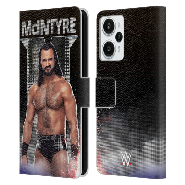 WWE Drew McIntyre LED Image Leather Book Wallet Case Cover For Xiaomi Redmi Note 12T