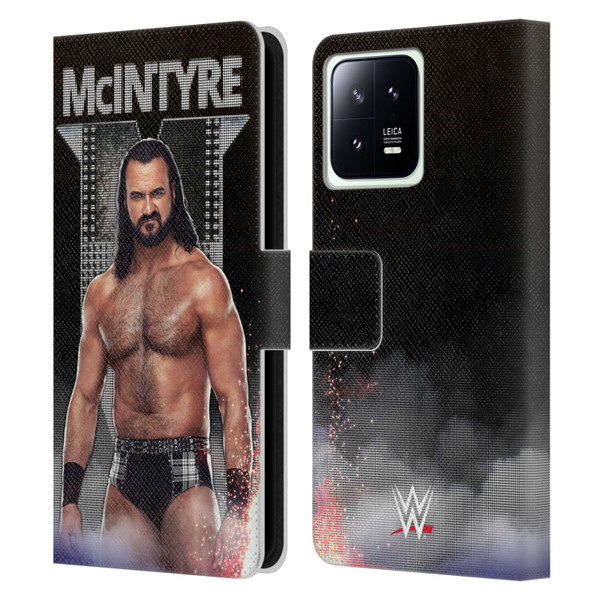 WWE Drew McIntyre LED Image Leather Book Wallet Case Cover For Xiaomi 13 5G