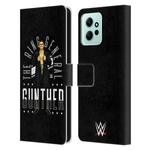WWE Gunther Ring General Leather Book Wallet Case Cover For Xiaomi Redmi 12