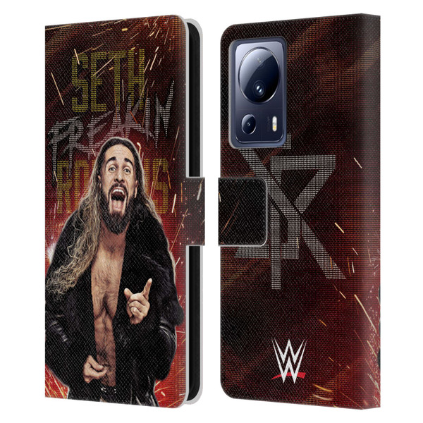 WWE Seth Rollins LED Leather Book Wallet Case Cover For Xiaomi 13 Lite 5G