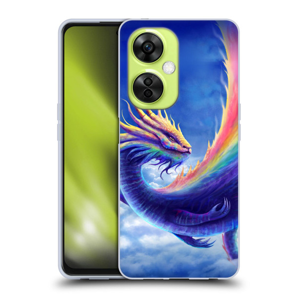 Anthony Christou Art Rainbow Dragon Soft Gel Case for OnePlus Nord CE 3 Lite 5G