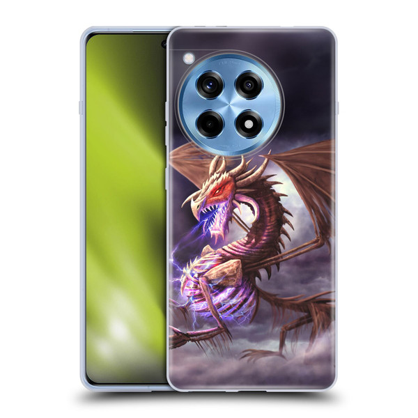 Anthony Christou Fantasy Art Bone Dragon Soft Gel Case for OnePlus 12R