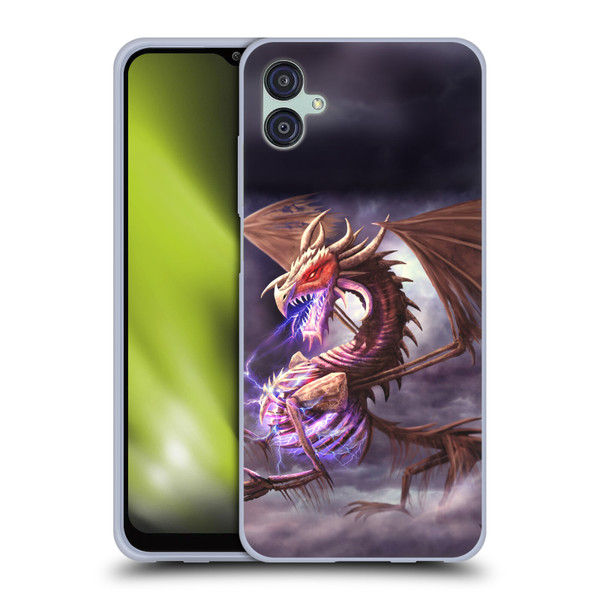Anthony Christou Fantasy Art Bone Dragon Soft Gel Case for Samsung Galaxy M04 5G / A04e